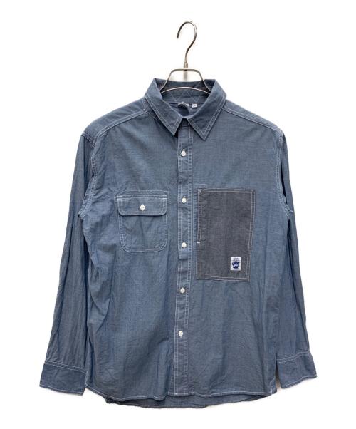 GRIP SWANY（グリップスワニー）GRIP SWANY (グリップスワニー) 長袖シャツ ネイビー サイズ:Lの古着・服飾アイテム