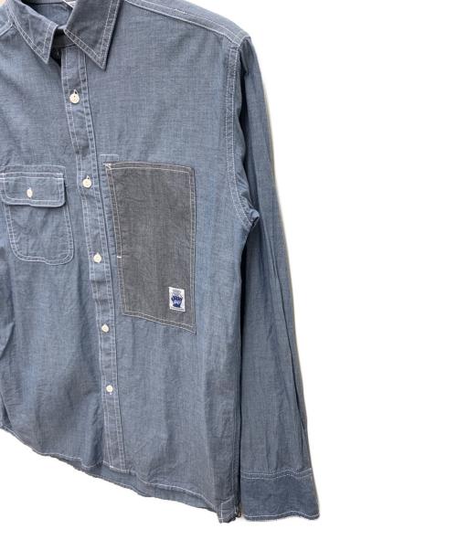 GRIP SWANY（グリップスワニー）GRIP SWANY (グリップスワニー) 長袖シャツ ネイビー サイズ:Lの古着・服飾アイテム