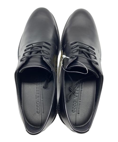 ECCO（エコー）ECCO (エコー) レザーシューズ ブラック サイズ:27.5 未使用品の古着・服飾アイテム