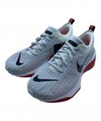 NIKEナイキ）の古着「ZoomX Invincible Run Flyknit 3」｜ホワイト×レッド