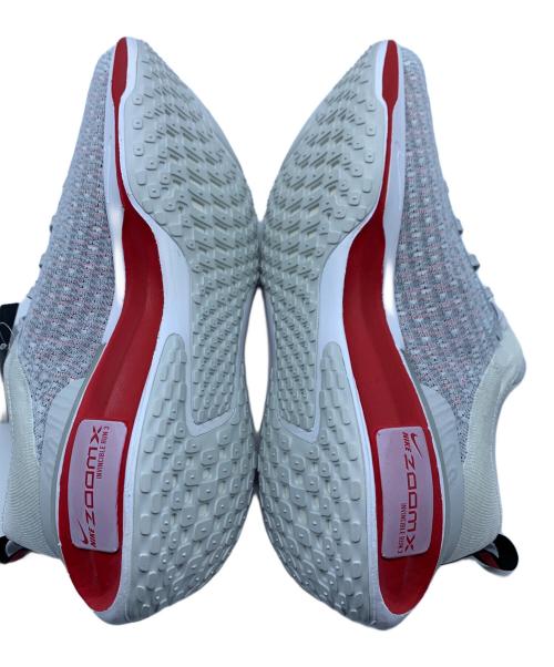 NIKE（ナイキ）NIKE (ナイキ) ZoomX Invincible Run Flyknit 3 ホワイト×レッド サイズ:27.5 未使用品の古着・服飾アイテム