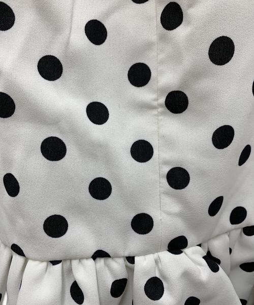 Bibiy.（ビビィ）Bibiy. (ビビィ) ワンピース ホワイト×ブラック サイズ:Fの古着・服飾アイテム