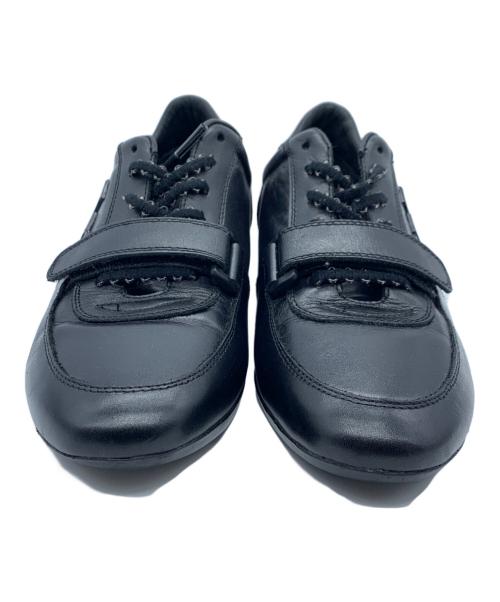 LOUIS VUITTON（ルイ ヴィトン）LOUIS VUITTON (ルイ ヴィトン) シューズ　ベルクロススニーカー ブラック サイズ:41の古着・服飾アイテム