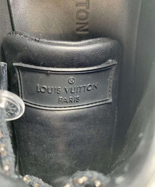 LOUIS VUITTON（ルイ ヴィトン）LOUIS VUITTON (ルイ ヴィトン) シューズ　ベルクロススニーカー ブラック サイズ:41の古着・服飾アイテム