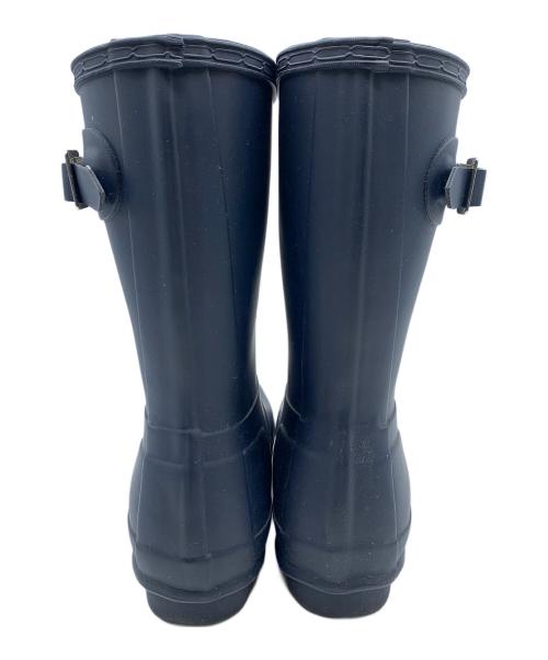 HUNTER（ハンター）HUNTER (ハンター) レインブーツ ネイビー サイズ:US6の古着・服飾アイテム
