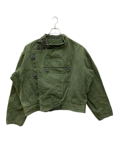 CRAFTSMANSHIP（クラフトマンシップ）CRAFTSMANSHIP (クラフトマンシップ) モーターサイクルジャケット カーキ サイズ:XXLの古着・服飾アイテム