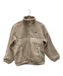 adidas（アディダス）の古着「ボアジャケット」｜ベージュ