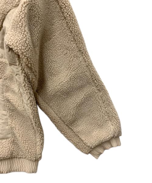 adidas（アディダス）adidas (アディダス) ボアジャケット ベージュ サイズ:2XL 未使用品の古着・服飾アイテム