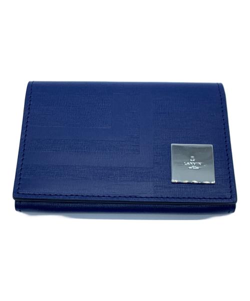 LANVIN en Bleu（ランバンオンブルー）LANVIN en Bleu (ランバンオンブルー) 名刺入れ ブルーの古着・服飾アイテム