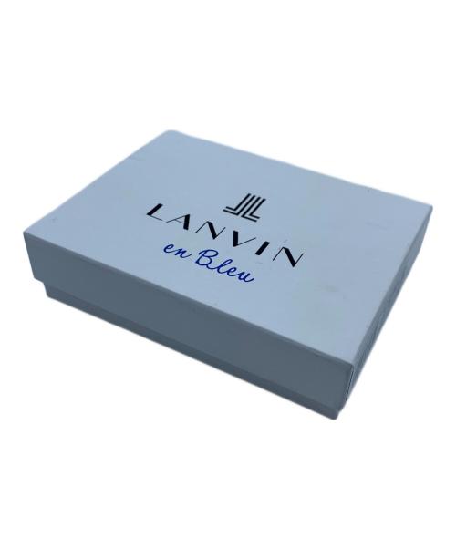 LANVIN en Bleu（ランバンオンブルー）LANVIN en Bleu (ランバンオンブルー) 名刺入れ ブルーの古着・服飾アイテム