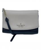 Kate Spadeケイトスペード）の古着「ショルダーバッグ」｜ピンク×ブラック