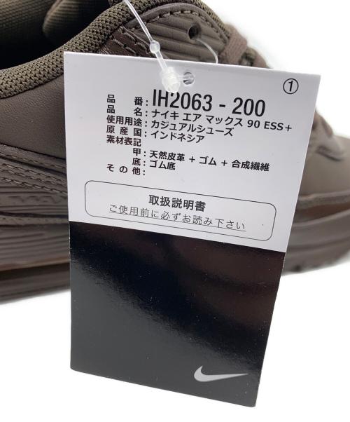 NIKE（ナイキ）NIKE (ナイキ) AIR MAX 90 ESSENTIAL+ ブラウン サイズ:27.5 未使用品の古着・服飾アイテム