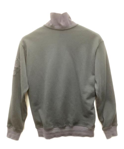 STONE ISLAND（ストーンアイランド）STONE ISLAND (ストーンアイランド) ハーフジップスウェット ブラック サイズ:Sの古着・服飾アイテム