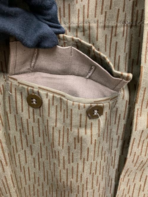 不明（フメイ）不明 (フメイ) レインドロップカモジャケット　東ドイツ軍 カーキ サイズ:M44の古着・服飾アイテム