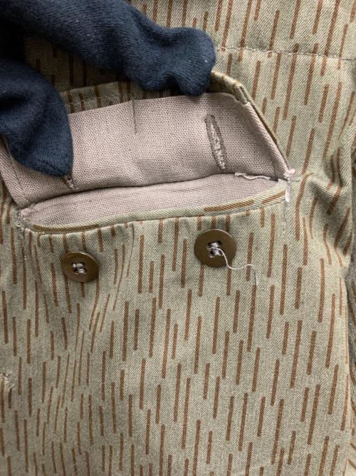 不明（フメイ）不明 (フメイ) レインドロップカモジャケット　東ドイツ軍 カーキ サイズ:M44の古着・服飾アイテム