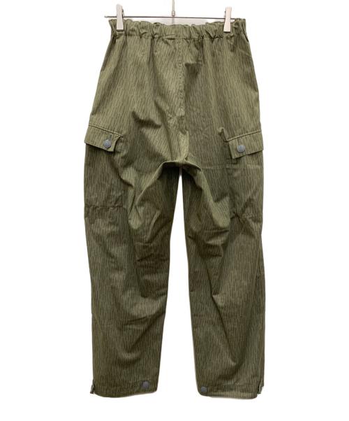 不明（フメイ）不明 (フメイ) レインドロップカモパンツ　東ドイツ軍 カーキ サイズ:M44の古着・服飾アイテム