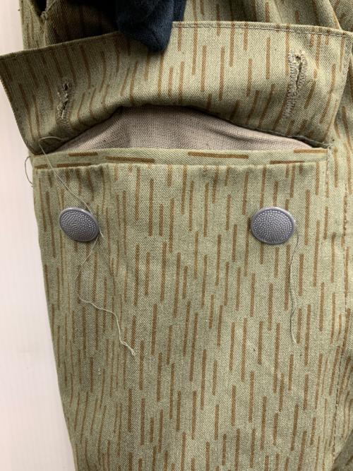 不明（フメイ）不明 (フメイ) レインドロップカモパンツ　東ドイツ軍 カーキ サイズ:M44の古着・服飾アイテム