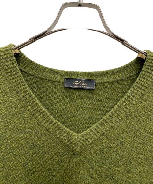 GABRIELE PASINI（ガブリエレパジーニ）GABRIELE PASINI (ガブリエレパジーニ) セーター グリーン×ブラック サイズ:Mの古着・服飾アイテム