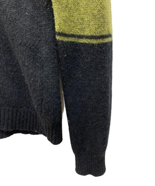 GABRIELE PASINI（ガブリエレパジーニ）GABRIELE PASINI (ガブリエレパジーニ) セーター グリーン×ブラック サイズ:Mの古着・服飾アイテム