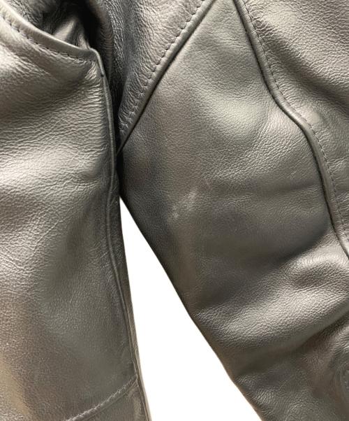 HARLEY-DAVIDSON（ハーレーダビッドソン）HARLEY-DAVIDSON (ハーレーダビッドソン) シングルライダースジャケット ブラック サイズ:Sの古着・服飾アイテム