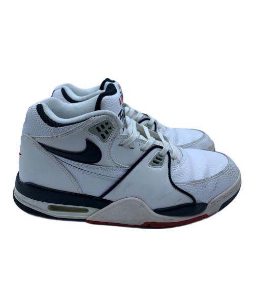 NIKE（ナイキ）NIKE (ナイキ) AIR FLIGHT 89 ホワイト×ブラック サイズ:26.5の古着・服飾アイテム