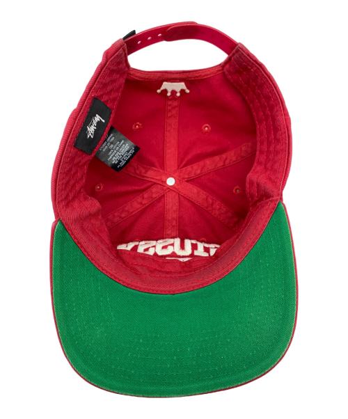 stussy sport（ステューシー スポーツ）stussy sport (ステューシー スポーツ) キャップ レッド サイズ:OSの古着・服飾アイテム