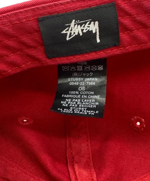 stussy sport（ステューシー スポーツ）stussy sport (ステューシー スポーツ) キャップ レッド サイズ:OSの古着・服飾アイテム