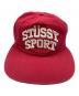 中古・古着 stussy sport (ステューシー スポーツ) キャップ レッド サイズ:OS：8000円