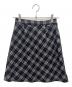 BURBERRY BLUE LABEL（バーバリー ブルー レーベル）の古着「ミディスカート」｜ホワイト×ブラック