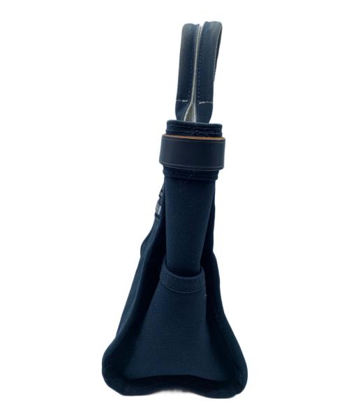 PORTER GIRL（ポーターガール）PORTER GIRL (ポーターガール) キャンバスミニトートバッグ ネイビーの古着・服飾アイテム