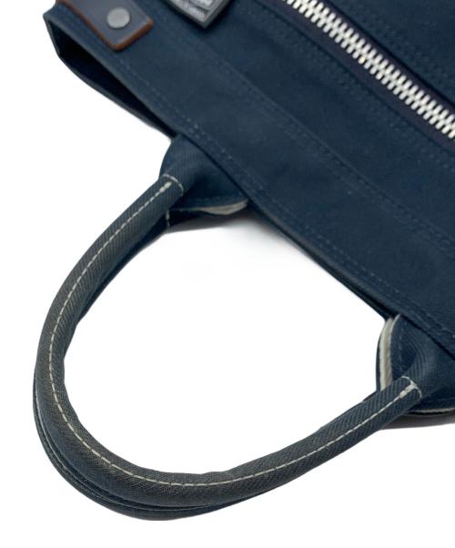 PORTER GIRL（ポーターガール）PORTER GIRL (ポーターガール) キャンバスミニトートバッグ ネイビーの古着・服飾アイテム