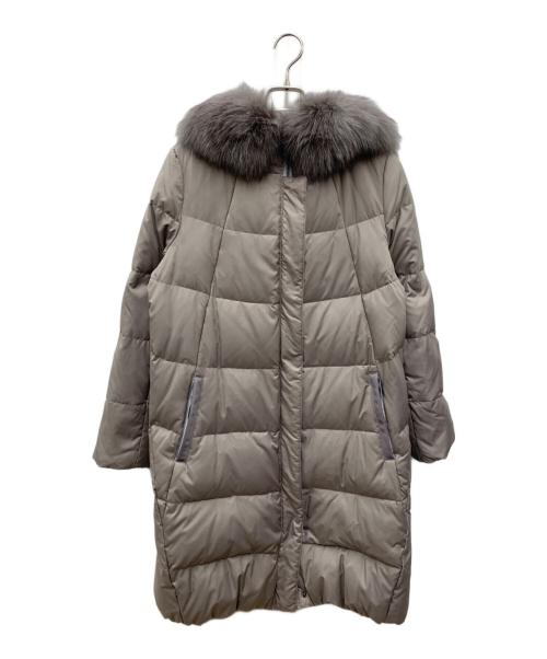 Dama（ダーマ）Dama (ダーマ) ダウンコート ベージュ サイズ:9ARの古着・服飾アイテム