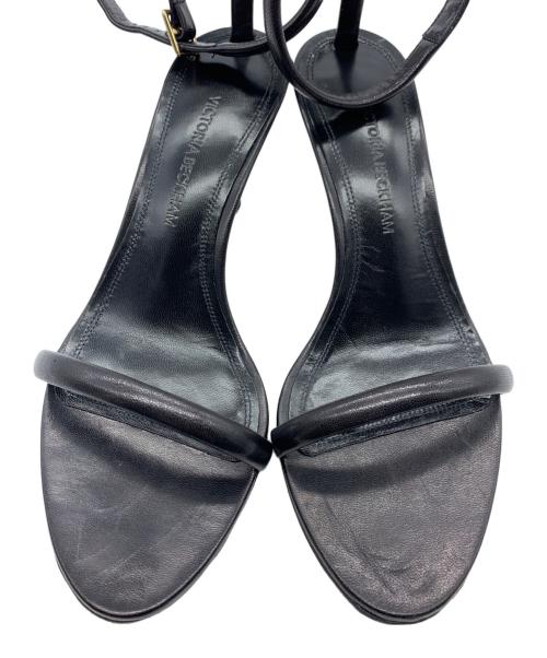 VICTORIA BECKHAM（ヴィクトリアベッカム）Victoria Beckham (ヴィクトリアベッカム) ストラップサンダル ブラック サイズ:23.5の古着・服飾アイテム