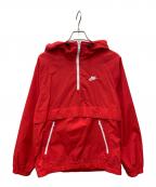 NIKEナイキ）の古着「アノラックパーカー」｜レッド
