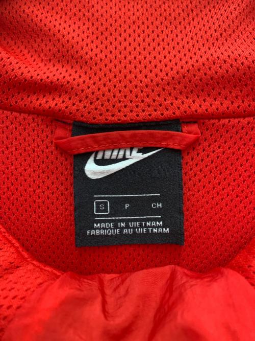 NIKE（ナイキ）NIKE (ナイキ) アノラックパーカー レッド サイズ:Sの古着・服飾アイテム