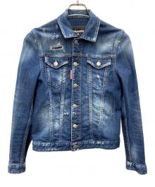 DSQUARED2（ディースクエアード）の古着「デニムジャケット」｜インディゴ