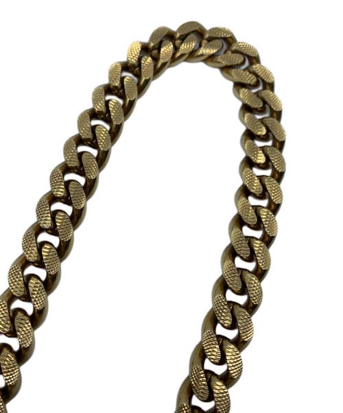 VERSACE（ヴェルサーチェ）VERSACE (ヴェルサーチェ) 喜平ネックレス　アイコンメデューサ ゴールドカラーの古着・服飾アイテム