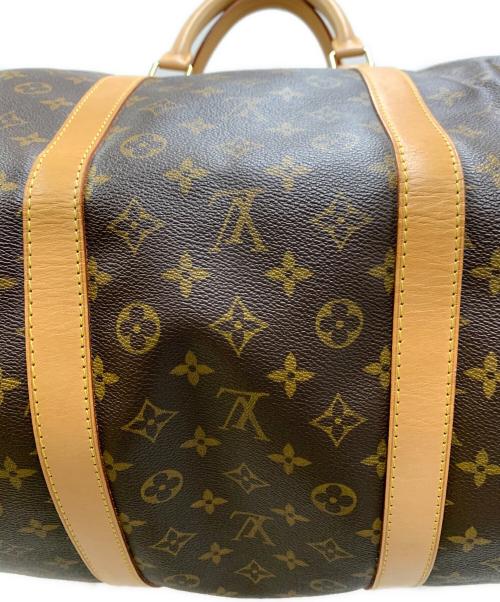 LOUIS VUITTON（ルイ ヴィトン）LOUIS VUITTON (ルイ ヴィトン) ボストンバッグ　キーポル・バンドリエール60 ブラウンの古着・服飾アイテム