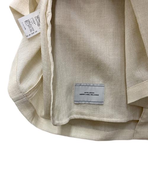 green label relaxing（グリーンレーベルリラクシング）green label relaxing (グリーンレーベルリラクシング) シアーエアジャケット アイボリー サイズ:freeの古着・服飾アイテム