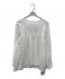 Sea Room Lynn (シールームリン) Cottonクレープ2wayシャツ ホワイト サイズ:free：4500円