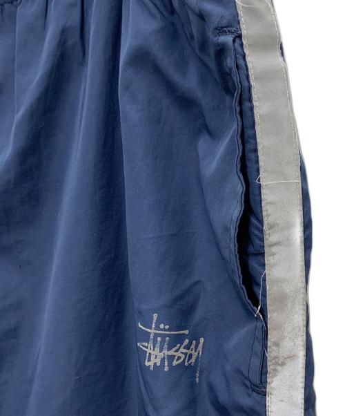 stussy sport（ステューシー スポーツ）stussy SPORT (ステューシー スポーツ) ナイロンリフレクターパンツ ネイビー サイズ:Lの古着・服飾アイテム
