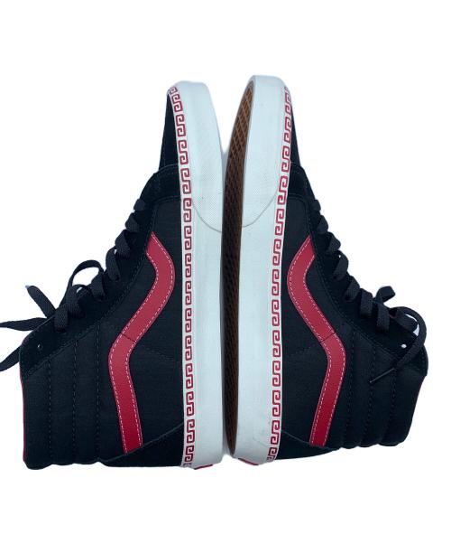 VANS（ヴァンズ）VANS (ヴァンズ) ハイカットスニーカー ブラック×レッド サイズ:28の古着・服飾アイテム