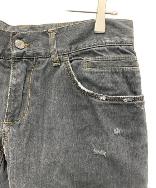 DOLCE & GABBANA（ドルチェ＆ガッバーナ）DOLCE & GABBANA (ドルチェ＆ガッバーナ) デニムパンツ ブラック サイズ:LLの古着・服飾アイテム