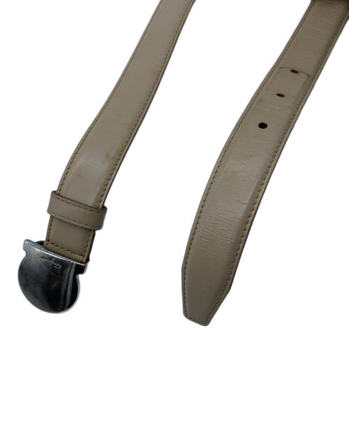 Salvatore Ferragamo（サルヴァトーレ フェラガモ）Salvatore Ferragamo (サルヴァトーレ フェラガモ) ベルト ベージュの古着・服飾アイテム