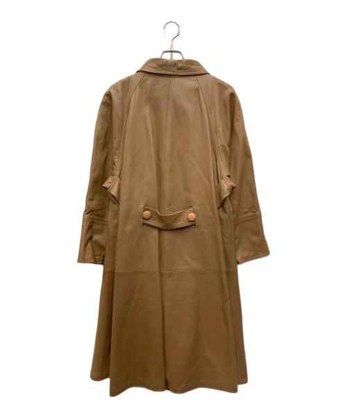 MARCELLA（MARCELLA）MARCELLA (MARCELLA) レザーコート ベージュ サイズ:USA8の古着・服飾アイテム