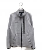 NIKEナイキ）の古着「ジップパーカー」｜ライトグレー