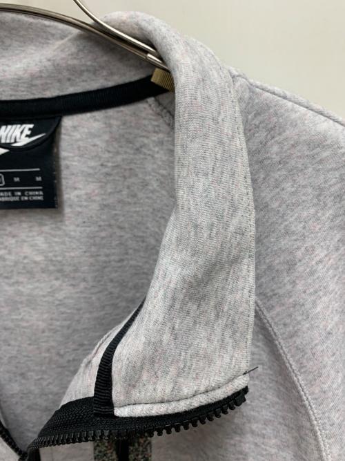 NIKE（ナイキ）NIKE (ナイキ) ジップパーカー ライトグレー サイズ:Mの古着・服飾アイテム