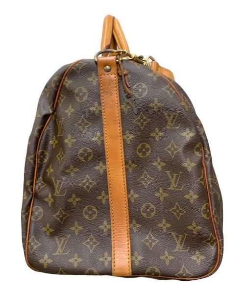 LOUIS VUITTON（ルイ ヴィトン）LOUIS VUITTON (ルイ ヴィトン) ボストンバッグ　キーポル・バンドリエール55 ブラウンの古着・服飾アイテム
