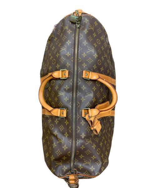 LOUIS VUITTON（ルイ ヴィトン）LOUIS VUITTON (ルイ ヴィトン) ボストンバッグ　キーポル・バンドリエール55 ブラウンの古着・服飾アイテム