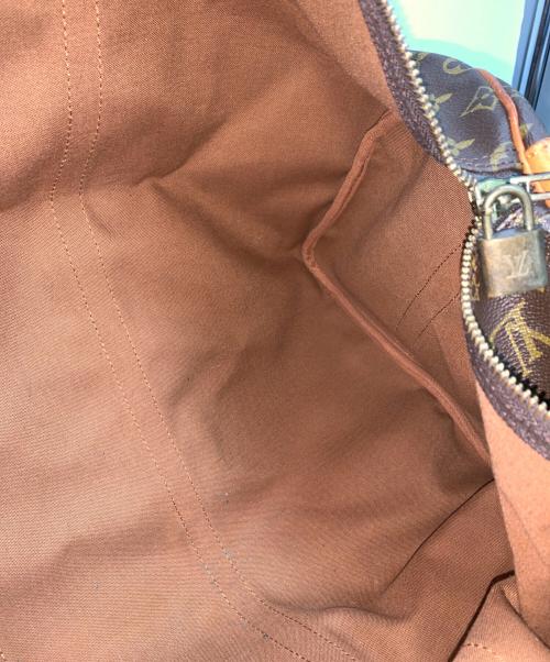 LOUIS VUITTON（ルイ ヴィトン）LOUIS VUITTON (ルイ ヴィトン) ボストンバッグ　キーポル・バンドリエール55 ブラウンの古着・服飾アイテム